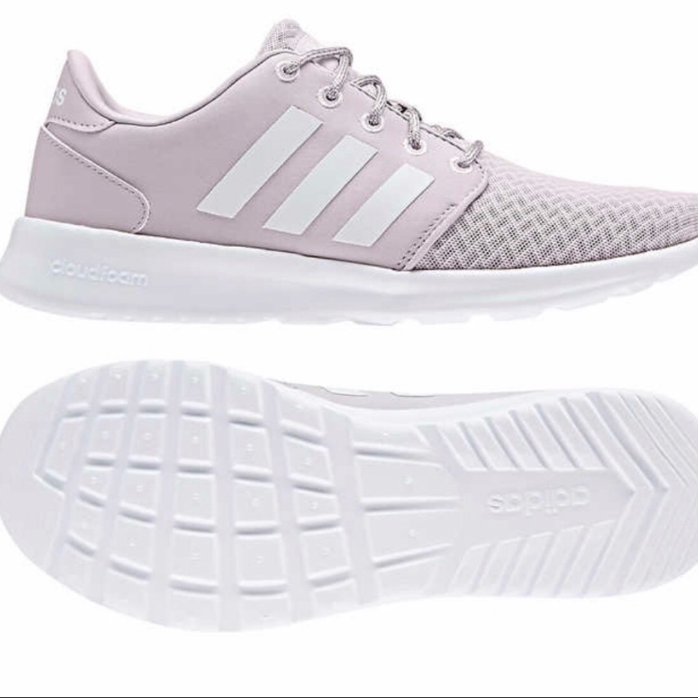 Adidas QT Cloudfoam Women’s Sneakers Neutral Iced Purple Size 8 NEW IN BOX SZ 8